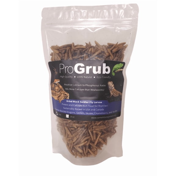 Dried Black Soldier Fly Larvae