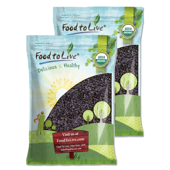 Dried Blueberries, 16 Pounds Whole Berries, Lightly Sweetened, and Coated with Sunflower Oil, Kosher, Vegan, Unsulfured, Bulk
