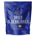 Dried Blueberries No Sugar Added, 2 lbs. Blue Berries Fruit, Dehydrated