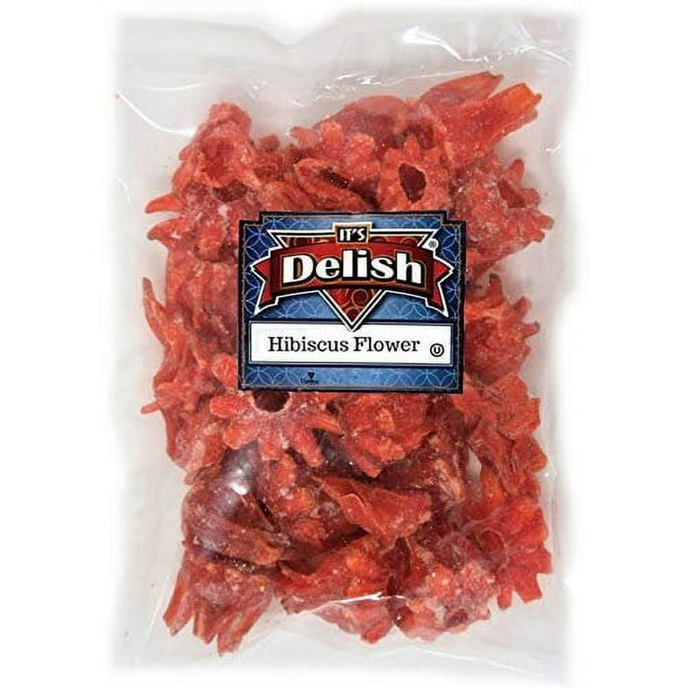 Hibiscus Flowers, Dried, Size: 1 lbs