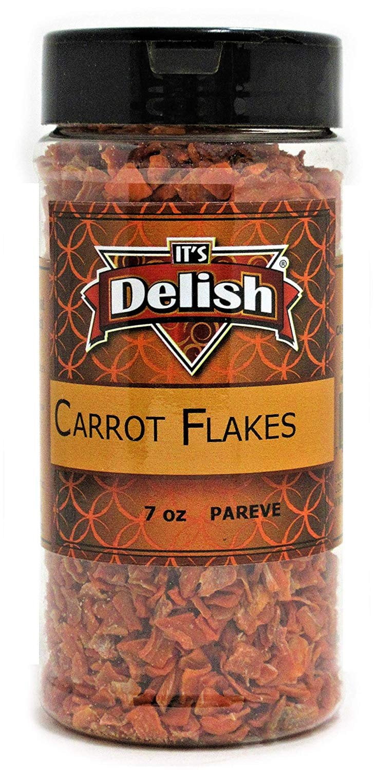 Dried Carrots By It's Delish, 7 Oz Medium Jar