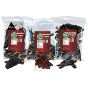 Dried Chile Peppers Variety Pack (12 oz Total) Ancho Chiles, Guajillo Chiles and Pasilla Chiles - The Holy Trinity of Chiles.