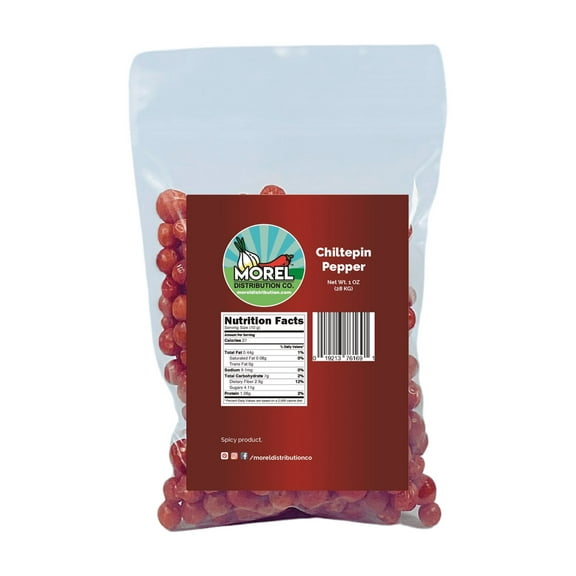 Dried Chiltepin Peppers (Chili Tepin) 1 oz