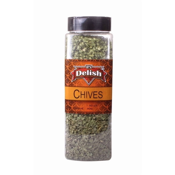 Dried Chives by Its Delish, 4 Oz. Large Jar