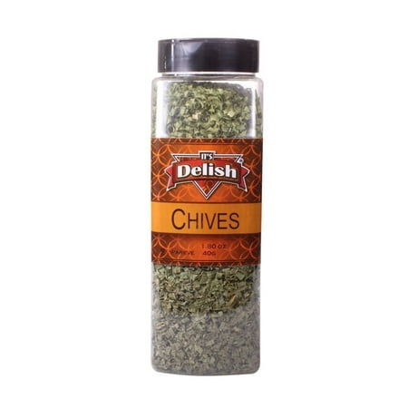 Dried Chives by Its Delish, 4 Oz. Large Jar