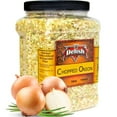 thumbnail image 1 of Dried Chopped Onion by Its Delish, 28 Oz Jumbo Reusable Container  All Natural Dehydrated Onion Flakes  Delicious & Fresh Onions Taste  No Preservatives, Certified Kosher, 1 of 7