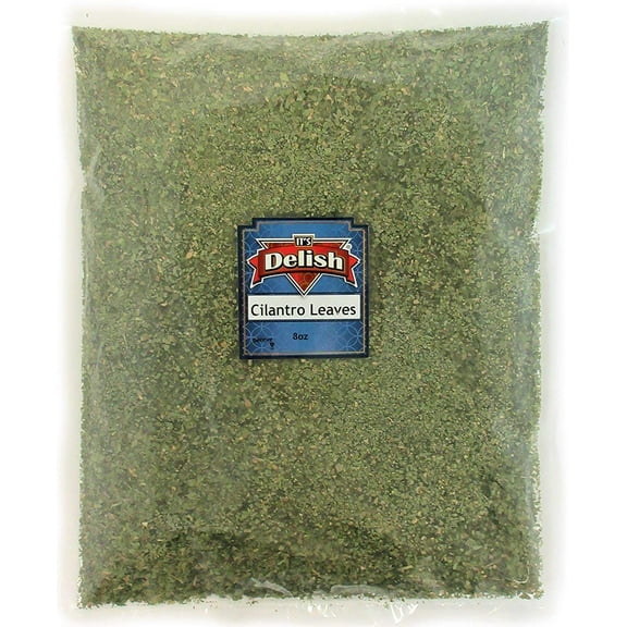 Dried Cilantro All Natural by Its Delish, 8 Oz Bag