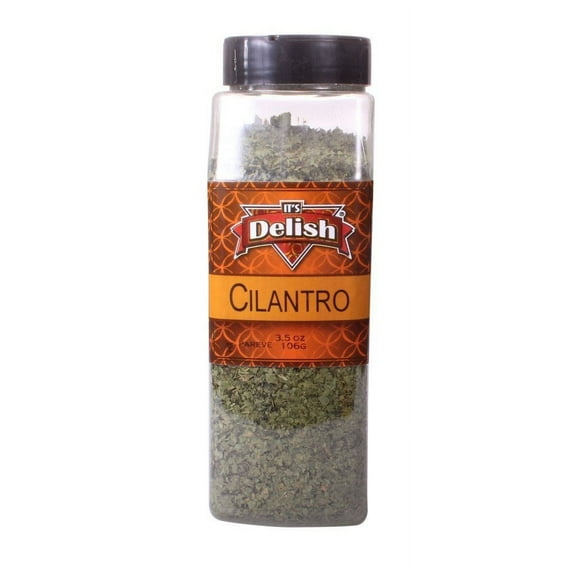 Dried Cilantro by Its Delish, 3 Oz. Large Jar