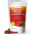 Dried Cranberries Unsweetened 100 Grown Organic Dried Cranberries