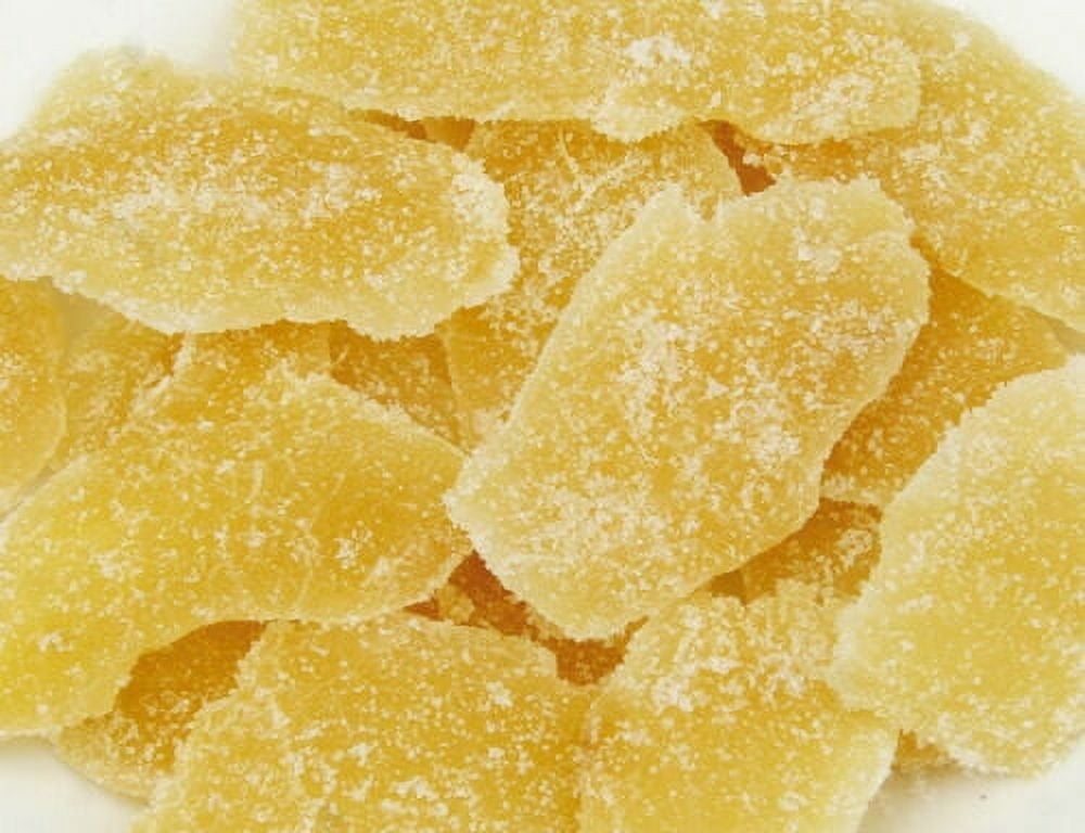 Dried Crystallized Ginger, Sliced - 2LB