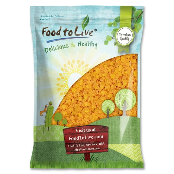 Dried Diced Mango, 10 Pounds  Kosher, Vegan  by Food to Live