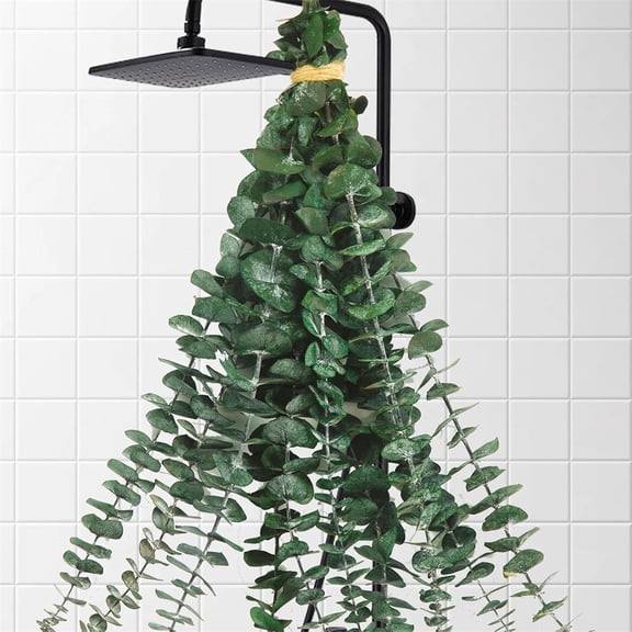 Dried Eucalyptus for Shower Hanging,Fresh Eucalyptus Green Plant,Natural Eucalyptus Stems,Large Preserved Eucalyptus Leaves Bundle,for Home Bathroom Party Vase Filler Set of 20