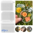 thumbnail image 1 of Dried Flower Bookmarks Transparent Glassware Stickers with Pressed Floral Designs for Book Lovers and Readers, Handmade DIY Craft Kit for Journaling and Scrapbooking, 1 of 9