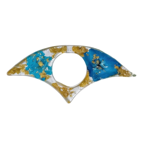 Dried Flower Resin Book Weight Thumb Finger Page Divider For Book Lover Student
