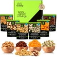 Dried Fruit & Nuts Gift Basket in Green Box (6 Assortments) Gourmet