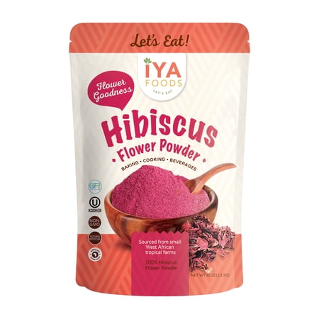 Dried Hibiscus Flower Powder, 4 Oz