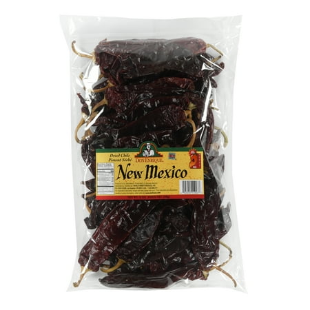 Dried Hot New Mexico Chile, 12 oz Package