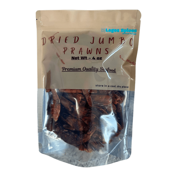 Dried Jumbo Prawns | 4 oz