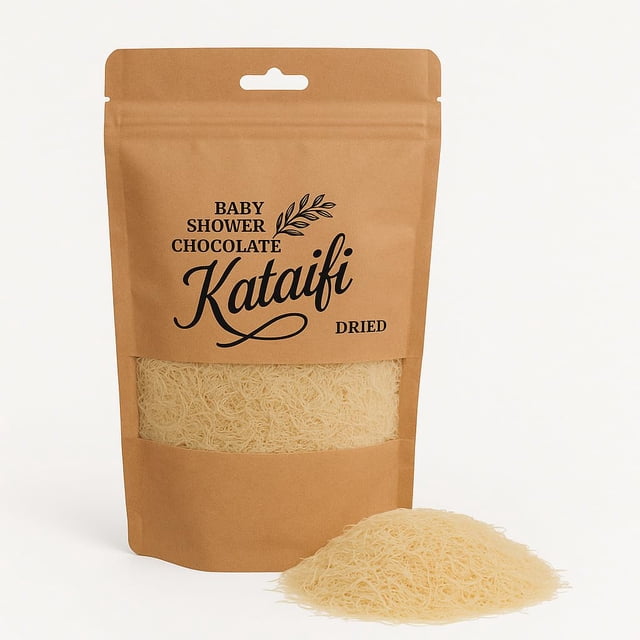 Fine & Shredded Knafeh Blend - Phyllo Dough Mix For Making Middle Eastern Dessert, Easy Prep