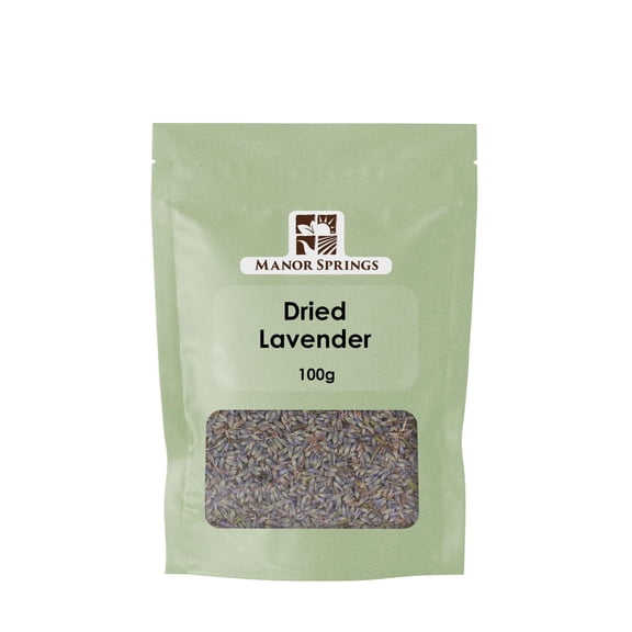 Dried Lavender Flowers 100g by Manor Springs