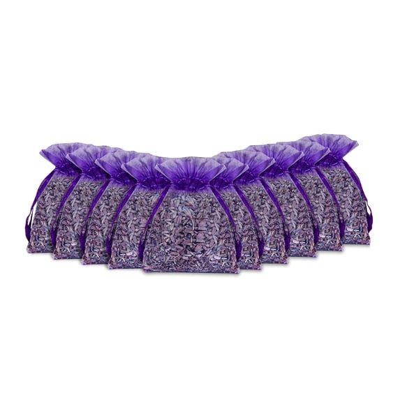 Dried Lavender Sachet Bag Natural Fragrance Filled Scent Bag for Car Closet and Indoor Air Freshening Decoration
