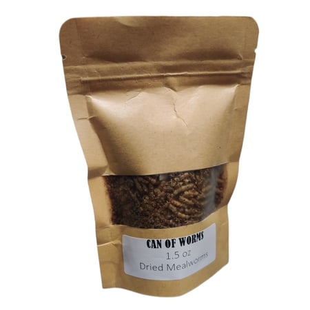 Dried Mealworms - Farm Raised 1.5 oz