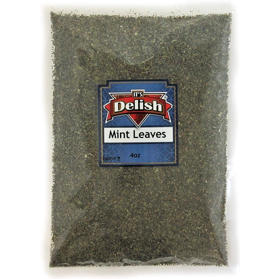Dried Mint Leaves by Its Delish, 4 oz bag