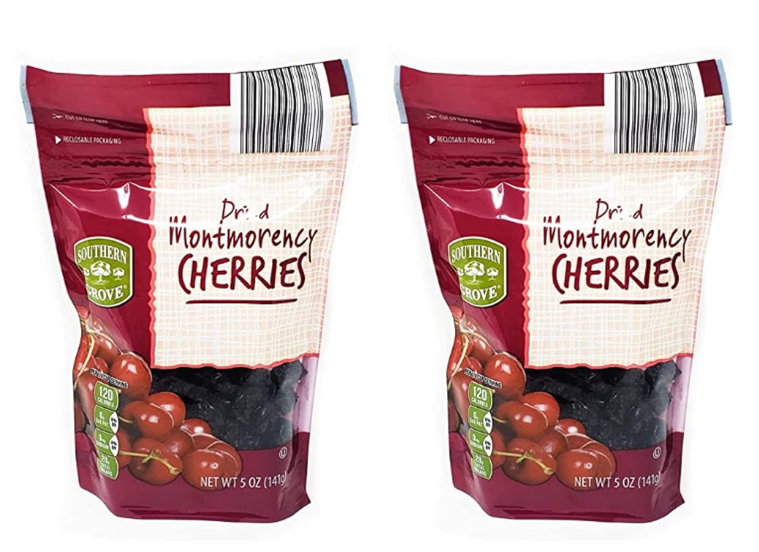 Dried Montmorency Cherries 5Oz (2 Packs)