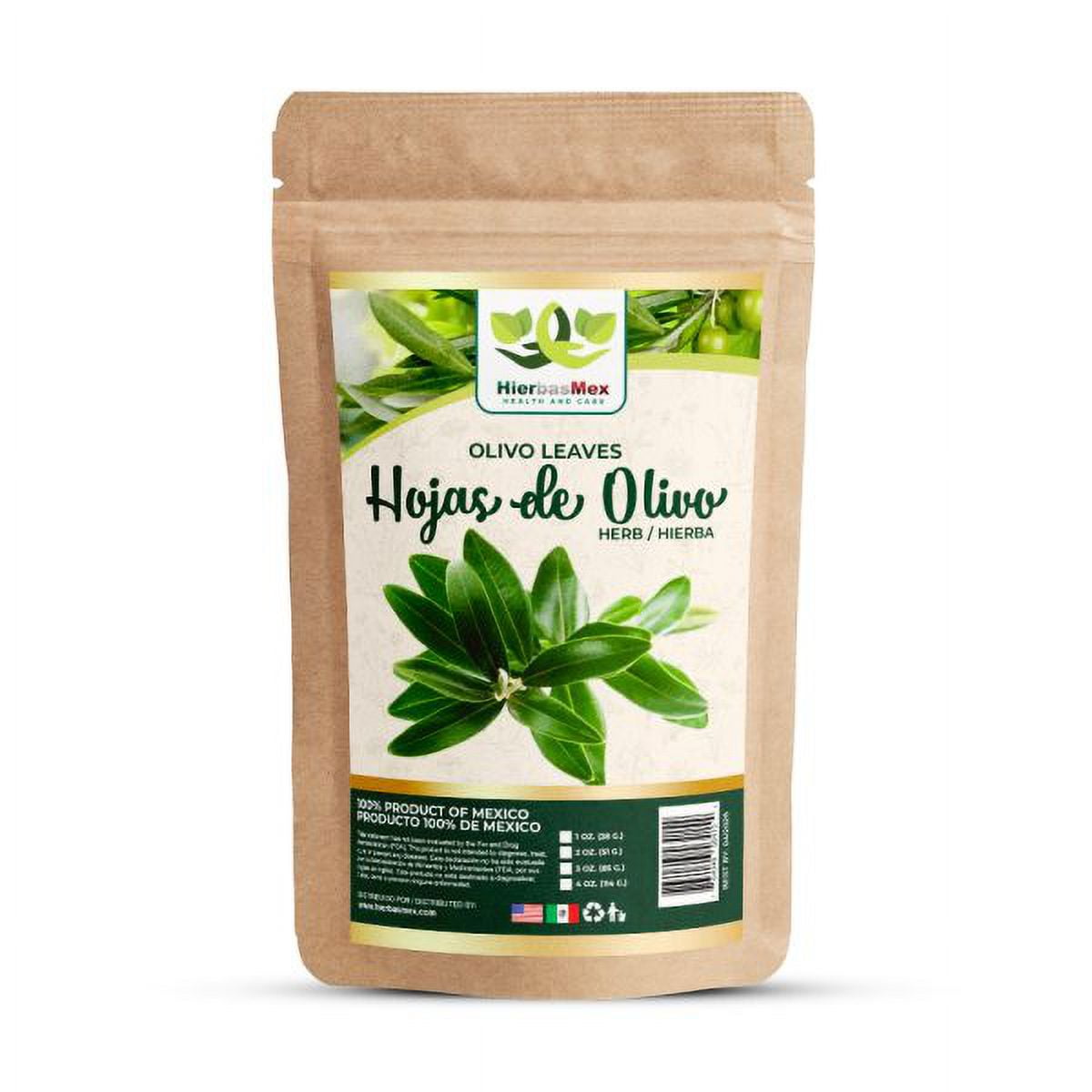 Dried Olive Leaf organic 4 onzas Hojas de Olivo