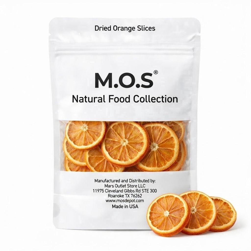 Dried Orange Slices Dehydrated Fruit Snack Made in USA No Sugar Added