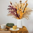 thumbnail image 1 of Dried Pampas Grass Decor, 95 PCS 17 Inch Pampas Grass, Bunny Tails Dried Flowers, Natural White Pompas For Wedding, Floor Vase Boho Flowers Home Decor, 1 of 8