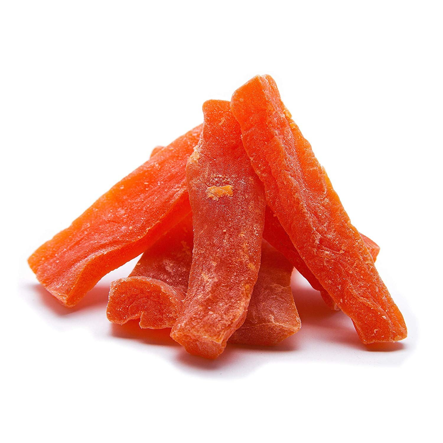 Dried Papaya Spears by Its Delish, 2 lbs Bulk, Kosher - Delicious Candied Papaya Fruit Sticks