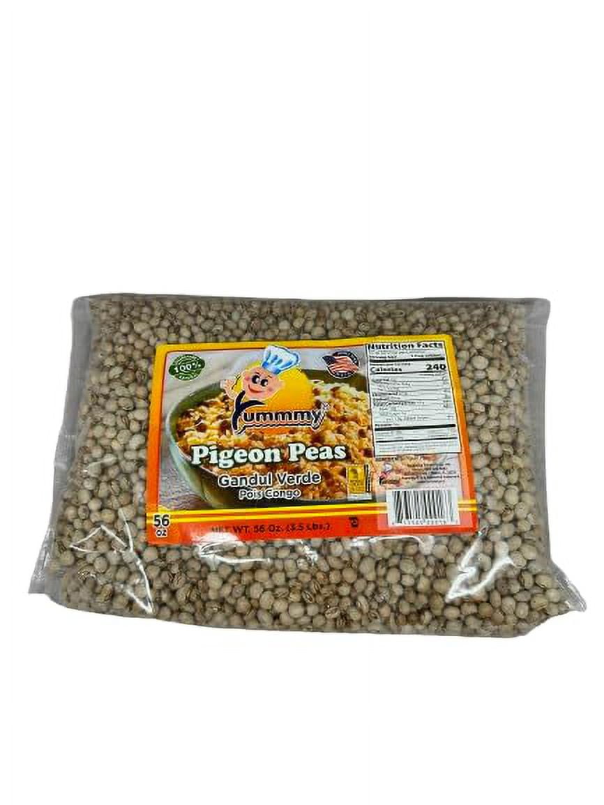 Dried Pigeon Peas, Gandules Seco 56 Oz, Yummmy, Kosher Certified