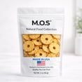thumbnail image 1 of M.O.S Dried Pineapple Slices 2 oz No Sugar Added Single Ingredient Vegan Fruit Snack Made in USA, 1 of 11