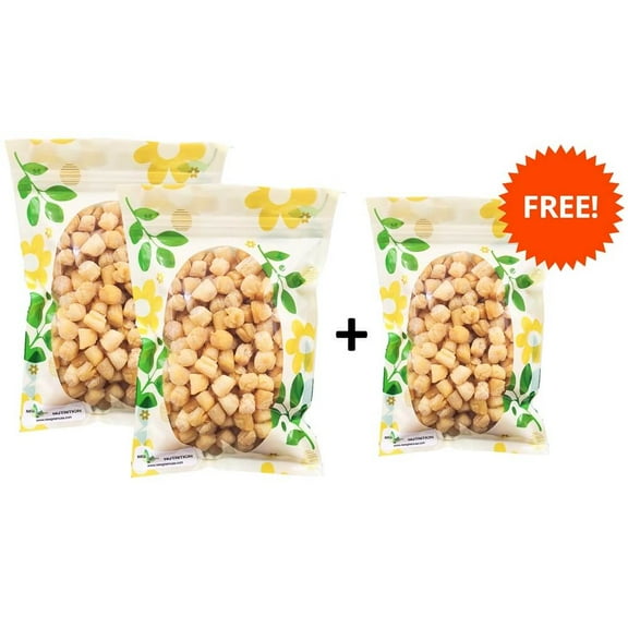 Dried Qingdao Small Scallops (2lb) + 8oz. Free