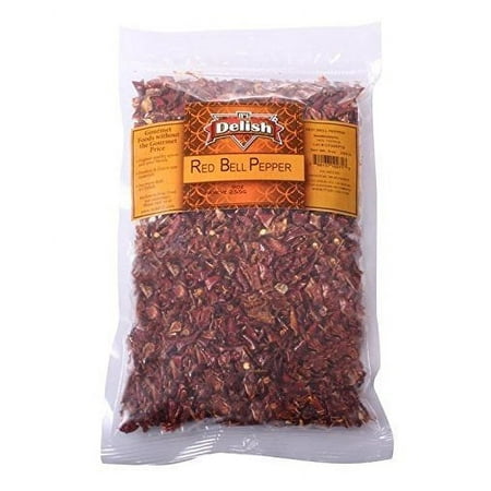 Dried Red Bell Peppers By It's Delish, 5 lbs