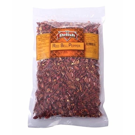 Dried Red Bell Peppers by Its Delish, 8 oz.