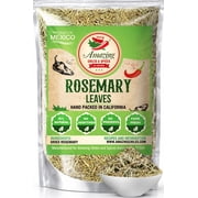 Dried Rosemary Leaves, 3 oz. Premium All Natural Herbs and Spices for Meat, Fish, Oils, Dips, Tea. Farm Fresh
