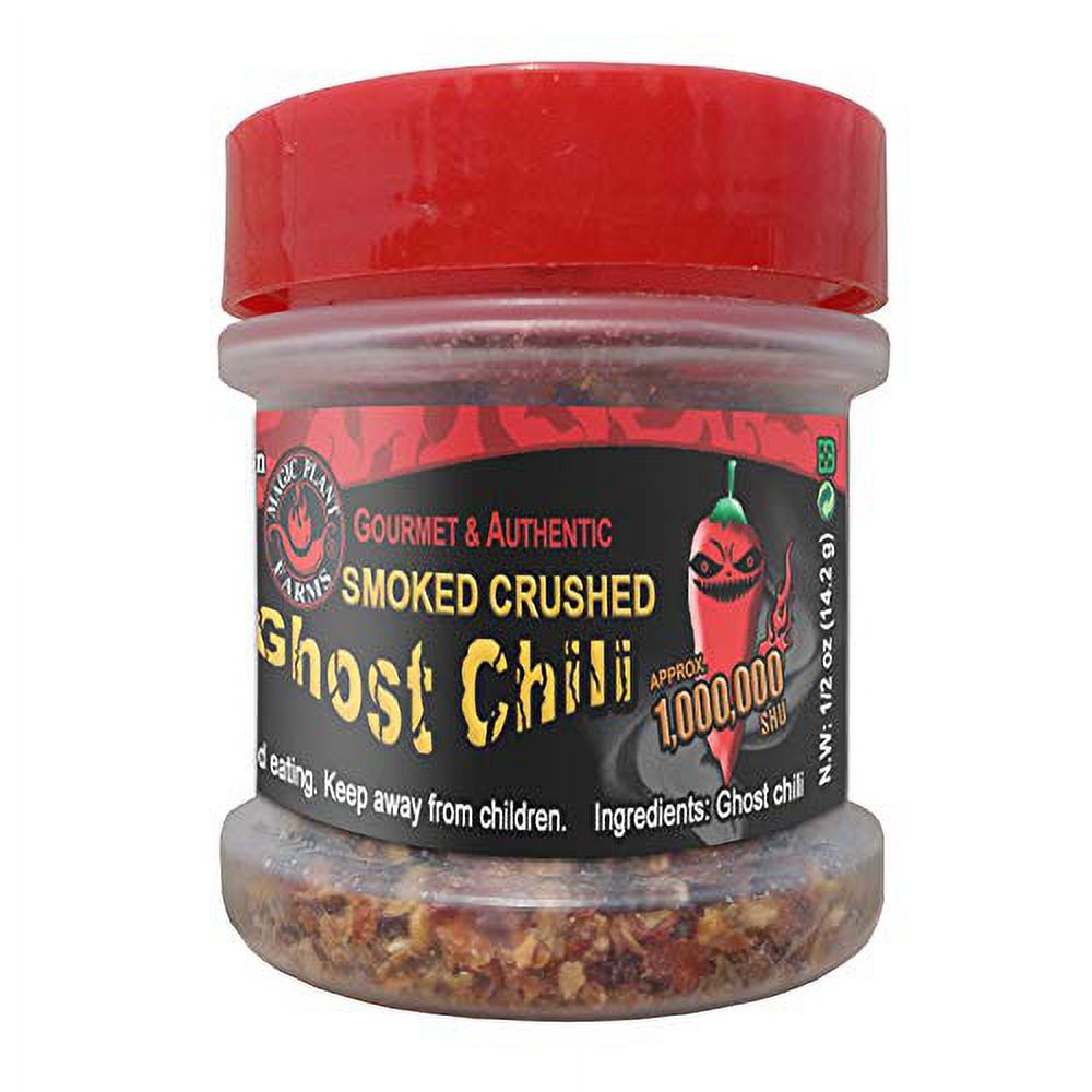 Dried Smoked Chili Flakes Smoked Bhut Jolokia By Very Hot Chili