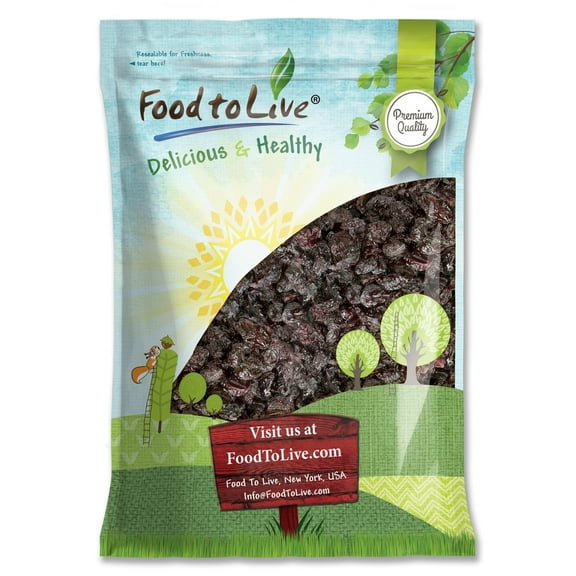 Dried Sour Cherries, 10 Pounds - Raw, Vegan - by Food to Live