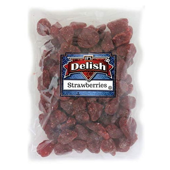 Dried Sweetened Strawberries by Its Delish, 1 lbs