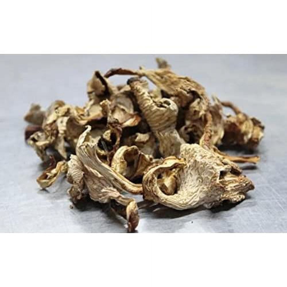 Dried Wild Chanterelle Mushrooms (4 Oz) Eugene Mushroom Company