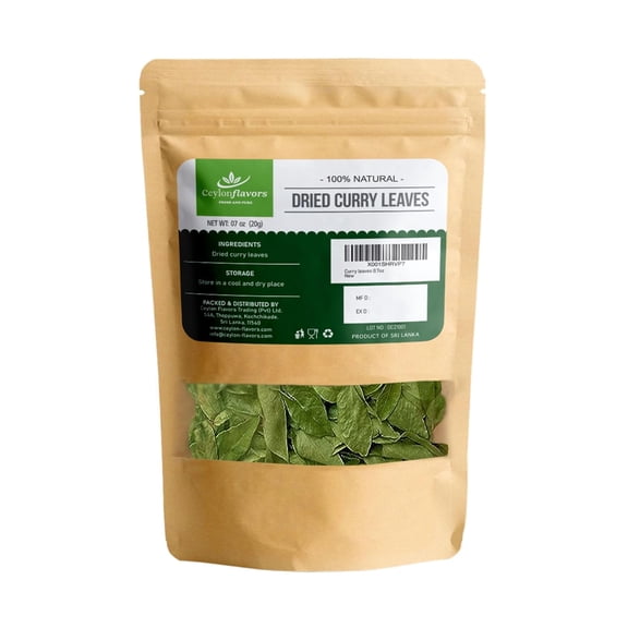 Dried curry leaves 0.7 oz (20g)