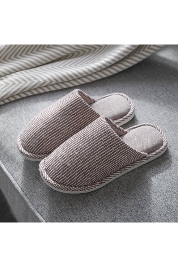 Unisex Closed Toe House Slippers with Memory Foam Comfortable Shoes