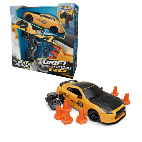 Drift All Day RC Car- 2.4 GHz Remote Control Racing Car| Multiple Speed RC Car for Kids Age 6+