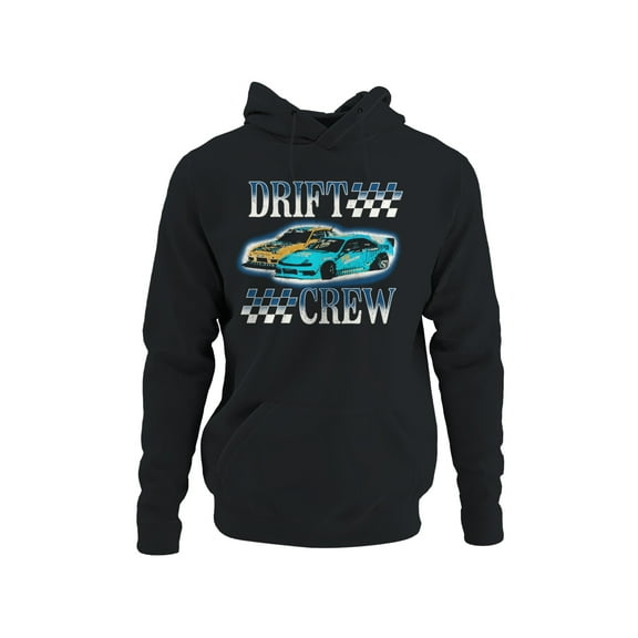 Drift Crew Racing Design Men's Hoodie