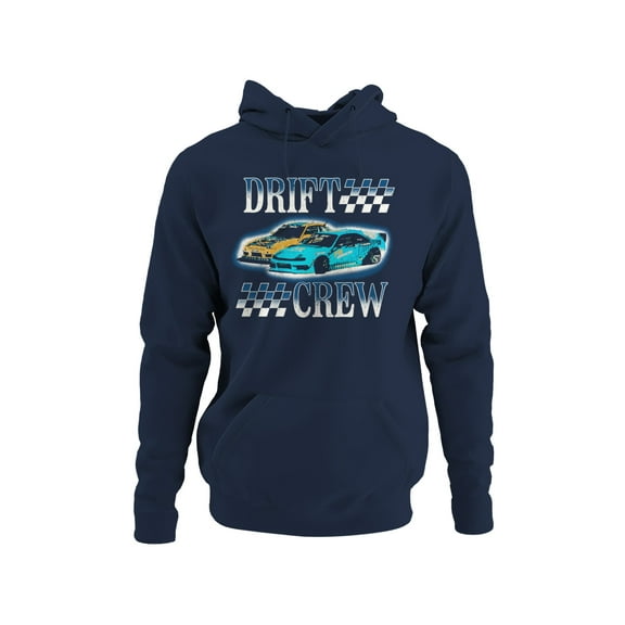 Drift Crew Racing Design Men's Hoodie