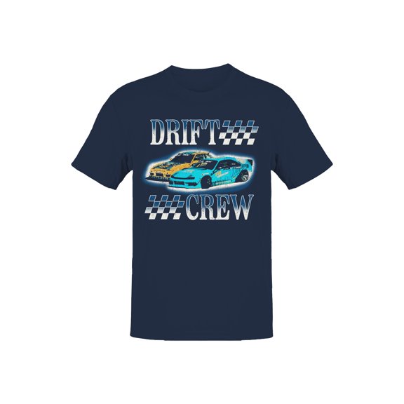 Drift Crew Racing Design Men's T-shirt