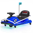 thumbnail image 1 of Drift Go Kart for Kids, 24V Electric Drift Car Kids Ride on Toys, Ages 6-12, 360 Drifting, 300W Brushless Motor - Blue, 1 of 6