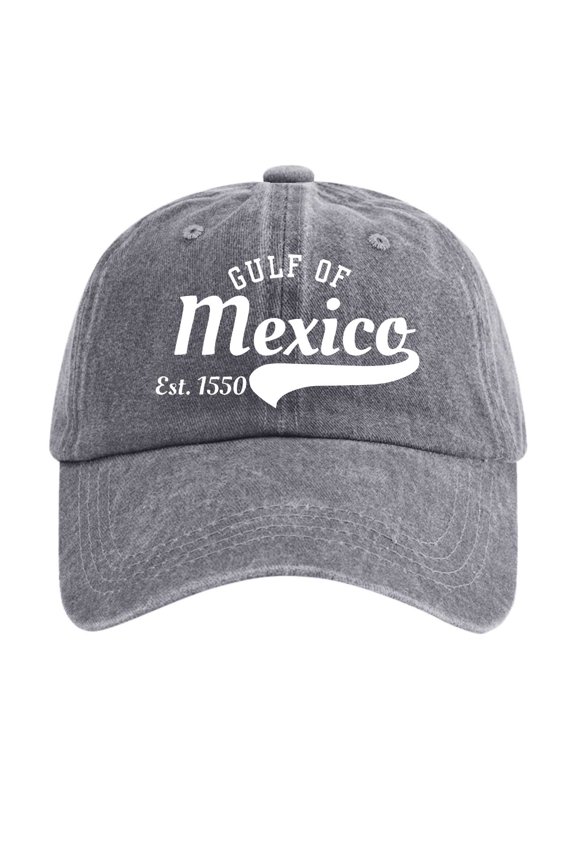 Drift Hat Baseball Caps for Men Adjustable Sports Women's Vintage Washed Denim Printed Baseball Cap